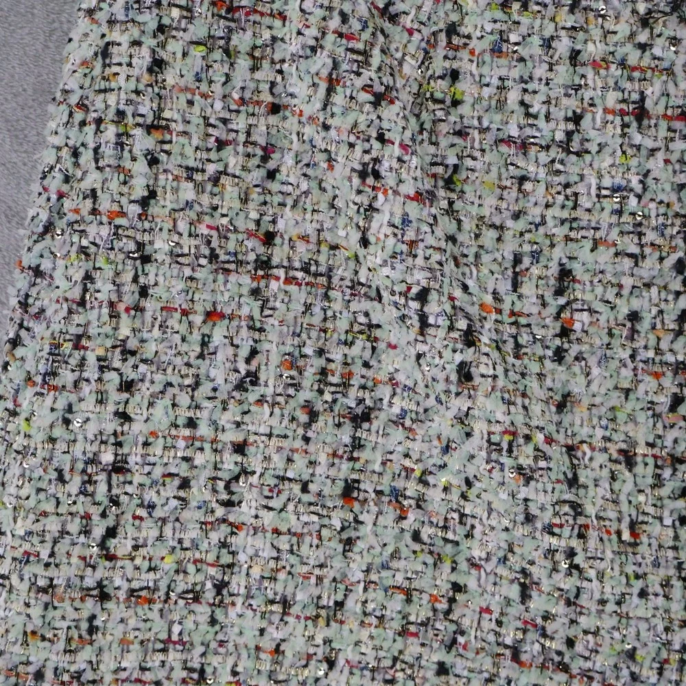 Cinq a Sept Anya Bouclé Zoe Tweed Shorts Womens 12 Multi Old Money Classic NWT